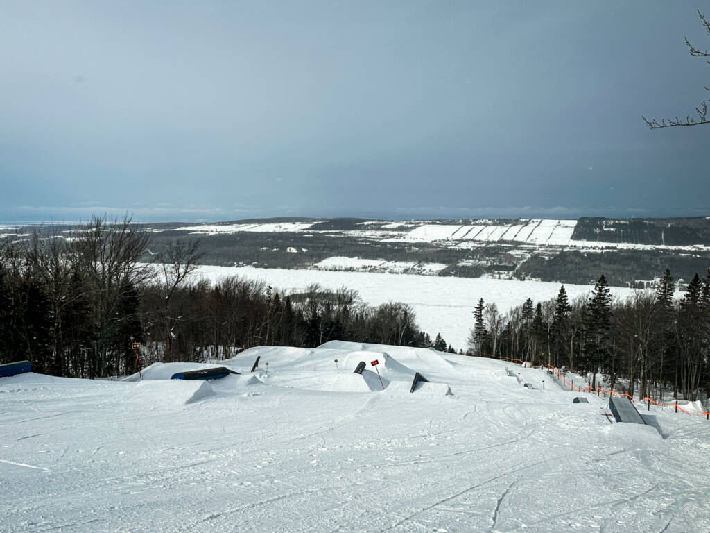 Parc à neige - ensemble